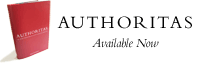 AUTHORITAS. Available Now.